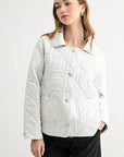 JOH Apparel Joshua Quilted Puffer Jacket with Toile Lining