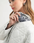 JOH Apparel Joshua Quilted Puffer Jacket with Toile Lining
