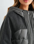 JOH Apparel Johan Goose Down Hooded Puffer Jacket