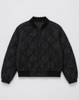 JOH Apparel Jovie Diamond Quilted Bomber Jacket
