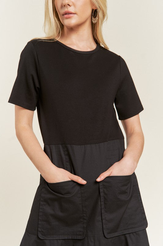 Jade By Jane | Knit Mix Dress