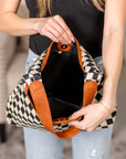 Celine Mixed Media Hobo Bag