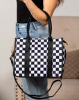 Dallas Checkered Tote