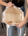 Dallas Checkered Tote