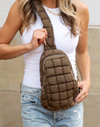 Skyler Quilted Puffer Sling
