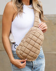 Skyler Quilted Puffer Sling
