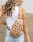 Skyler Quilted Puffer Sling