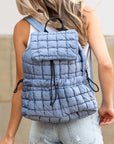 Stevie Quilted Puffer Backpack
