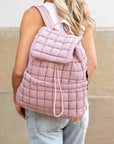 Stevie Quilted Puffer Backpack