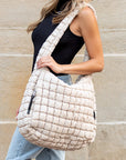 Taylor Quilted Puffer Tote