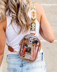 Noelle Clear Stadium Sling