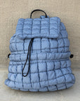 Stevie Quilted Puffer Backpack