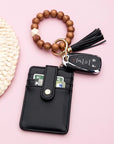 Silicone Key Ring Wallet Bracelet