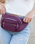 Quilted Sling/Belt Bag