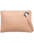 Quilted Wristlet Clutch