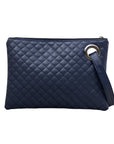 Quilted Wristlet Clutch