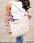 Boucle Sherpa Messenger Bag