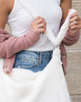 Boucle Sherpa Messenger Bag