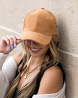 Corduroy Boyfriend Ball Cap