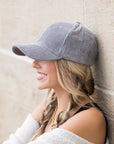 Corduroy Boyfriend Ball Cap