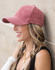Corduroy Boyfriend Ball Cap