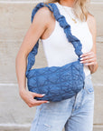 Indy Convertible Quilted Puffer Crossbody