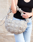 Indy Convertible Quilted Puffer Crossbody