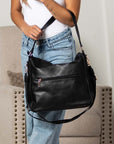 Vanessa Checkered Convertible Hobo Bag & Wristlet Set