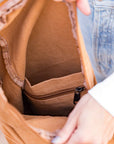 Oversize Canvas Sling Bag