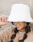 Plush Fur Bucket Hat