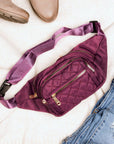Quilted Sling/Belt Bag