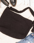 Boucle Sherpa Messenger Bag