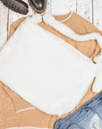 Boucle Sherpa Messenger Bag