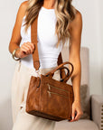 Jordan Mixed Media Tote