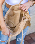 Straw Traveler Tote