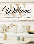 Personalized Family Sign XI