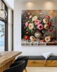 Summer Bloom Vase Wall Art