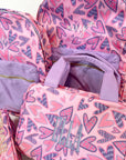 Lilac Hearts Backpack - My Pampered Life Seattle