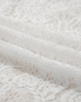 Floral Lace Tie Spaghetti Straps Maxi Dress
