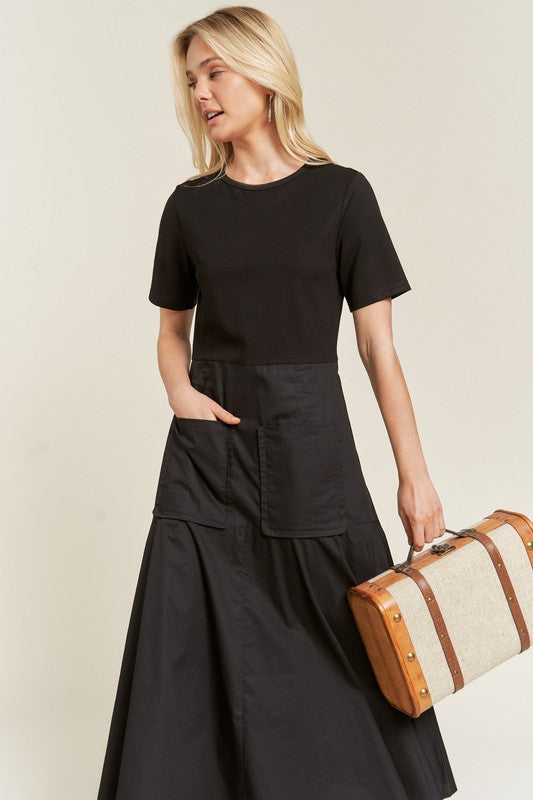 Jade By Jane | Knit Mix Dress