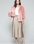 Roxy Faux Fur Jacket - My Pampered Life Seattle