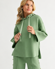 Francine French Scuba Pearl Hoodie - Light Colors