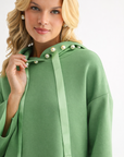 Francine French Scuba Pearl Hoodie - Light Colors