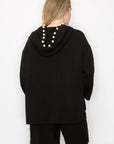Francine French Scuba Pearl Hoodie - Dark Colors