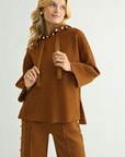 Francine French Scuba Pearl Hoodie - Dark Colors