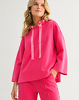 Francine French Scuba Pearl Hoodie - Light Colors