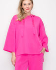 Francine French Scuba Pearl Hoodie - Light Colors