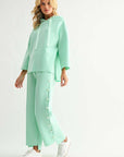 Farrah French Scuba Pearl Pant - Light Colors