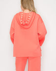 Francine French Scuba Pearl Hoodie - Light Colors