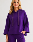 Francine French Scuba Pearl Hoodie - Dark Colors
